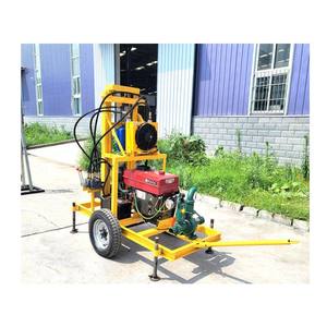 Máquina Perforadora de Pozos de Agua Subterránea Portátil KL-ZJ150, Motor Diésel de 22 HP, Profundidad de 130 m, Diámetro de 10-35 cm, Alta Eficiencia - Product Image 2