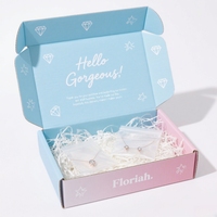 Boîtes d'emballage personnalisées pour pull-over Bijoux et cadeaux Boîte de papier kraft pliante de luxe en carton d'expédition avec impression personnalisée