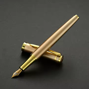 Nieuwe Chinese High-End Oem Custom Logo Signatuur Vulpen Fijne Punt Metalen Kalligrafie Vulpen Voor Verjaardagscadeau - Product Image 2