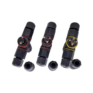 Connecteur de câble LED femelle IP68 2P avec âme en cuivre, plaqué or et nickel, étanche, pour le transfert de courant - Product Image 6