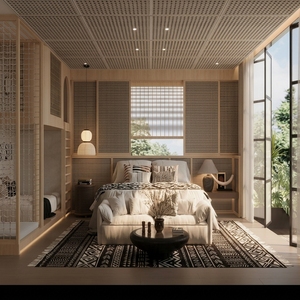 Solution clé en main pour aménagement de chambre d'hôtel : Ensemble de mobilier de chambre moderne pour appartement enregistré en tant que commerce, directement de l'usine - Product Image 1