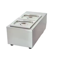 Machine électrique de fonte de chocolat d'acier inoxydable de 2 réservoirs nouvelle condition pour la préparation commerciale de casse-croûte de beurre de fromage élevé