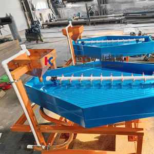 छोटी नदी रेत स्वर्ण विभाजक खनन सोने की केंद्रित मशीन खनन सोने की जेमिनी हिलने टेबल टेबल - Product Image 3