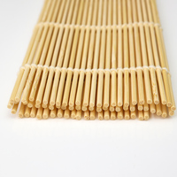Tapis à sushi en bambou 100% naturel de qualité alimentaire, compostable, outil pour faire des rouleaux de sushi