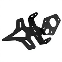 Support de plaque d'immatriculation en aluminium CNC pour Triumph Street Triple 765 Daytona 675 2013-2025 – Kit de fixation pour éliminateur de garde-boue arrière