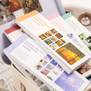 30 pièces/paquet Long Ins Style Stickers Book Waiting for You in the Future Series Decoration Dairy Sticker DIY Gifts 8Models - Product Image 4