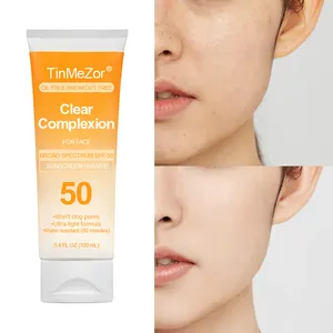 Private Label Großhandel natürliche Sonnencreme Stick UV 50 SPF Sonnenbrand Gesichts creme ohne weißen Guss Sonnencreme