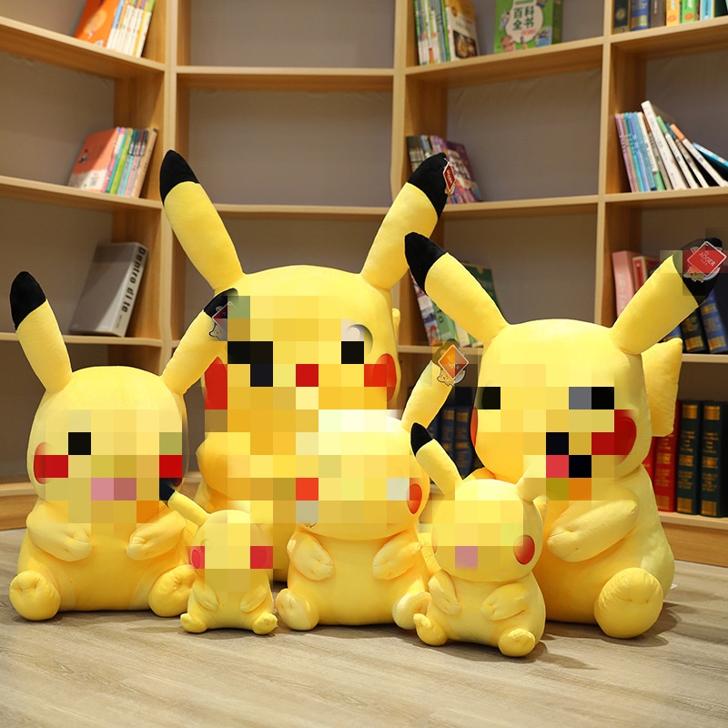 Pikachu Figures Doll Popular Anime Plush Toys for Gifts