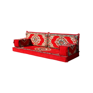 Turkse Arabische Vierkante Vloer Bankstel Modulaire Sectionele Bank Met Poef - Product Image 1