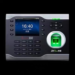 ZK Iclock300: Портативный терминал учета рабочего времени с отпечатком пальца и HD TFT-дисплеем для сотрудников - Product Image 4
