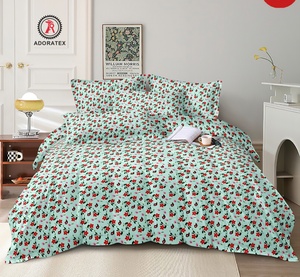 AL MOUNA Draps De Lit 4 Pièces En Tissu 100% Qualite Vente En Gros Bon Marche Pour <span class=keywords><strong>La</strong></span> Maison Et L'hotel - Product Image 5