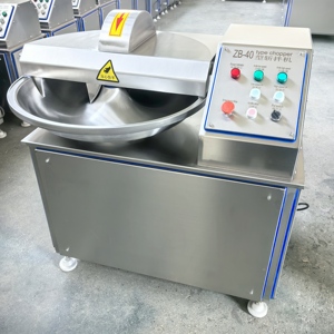 Système de Hachoir Professionnel pour Aliments Végétaux, 40L, Émulsifiant pour Pâte de Housse, Production de 50kg, Haute Efficacité par Lot, pour un Hachage Lisse - Product Image 1
