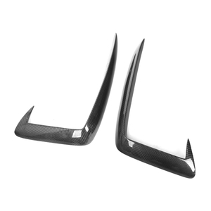 2ชิ้นออดี้ <span class=keywords><strong>A4</strong></span> B10 2021 2022 <span class=keywords><strong>2023</strong></span> Sline กันชนหน้ารถไฟตัดหมอกล่างตัวแยกบนอุปกรณ์ตกแต่งกระจังหน้ารถยนต์ - Product Image 3