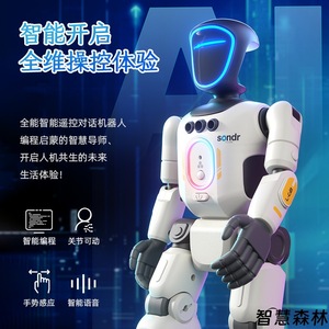 Intelligent Interactive Programming <b>Robot</b> With Gesture <b>Control</b> Voice Recognition For Kids 3-6 Years Old Plastic Toy - Product Image 3