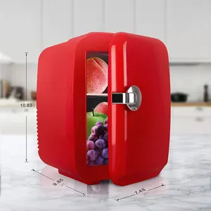 卸売4Lポータブルコンパクト冷蔵庫ミニクーラー小型冷蔵庫化粧冷蔵庫家庭用