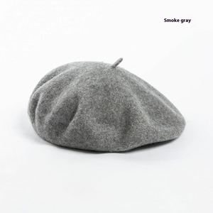 Autumn Winter New Arrival Fashion Casual Beret <b>Hat</b> 100% Australian Wool Painter <b>Hat</b> <b>for</b> Women - Product Image 5