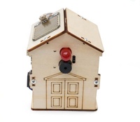 Jouets d'alarme de pluie à monter soi-même, Kit d'outils expérimental en Science technologique, apprentissage, éducation, jeux de Puzzle en bois pour enfants, aides pédagogiques