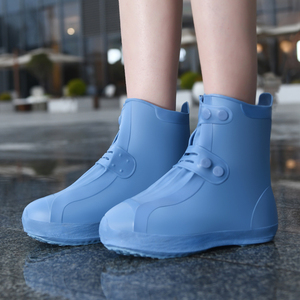 Vendita calda Tpe pioggia riutilizzabile protezione impermeabile <span class=keywords><strong>stivali</strong></span> da pioggia per le donne degli uomini antiscialde Sport copriscarpe - Product Image 2