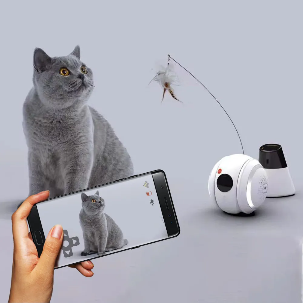 Huisdier Speelgoed Smart Automatische Elektrische Interactieve Rollende Speelgoed Voor Hond En Kat