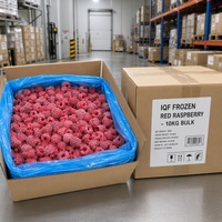 Graad A Halal IQF Diepvries Frambozen Groothandel |   100% natuurlijke verse rode frambozen, hele, voor smoothies, jam & bakkerijproducten
