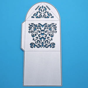 Boîte de pochoirs découpés, dossier de gaufrage, matrices de découpe en métal, modèles pour albums photo et <span class=keywords><strong>scrapbooking</strong></span> - Product Image 4