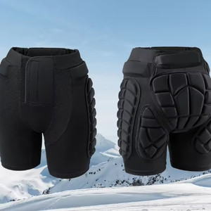 Pantalon de sport professionnel pour activités de plein air avec coussinets d'impact en EVA épais, léger et réglable, pour le patinage et le ski en hiver WD-H002 - Product Image 1