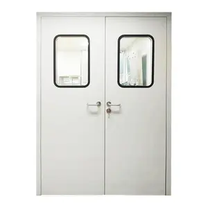 Professional Supplier Manual Opening Waterproof And Dust proof Sealing Clean Room Hospital Steel Door