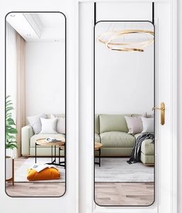 बेडरूम के शटप्रूफ एब्स और शेटरप्रूफ ग्लास दीवार के लिए आधुनिक फुल-लंबाई का बड़ा दर्पण - Product Image 4