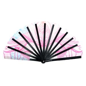 Hot Sale <strong>Bamboo</strong> <strong>Crafts</strong> Customized Big Hand Cooling Fan for Advertising - Product Image 2