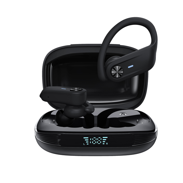 Factory Direct BT 5.4 TWS Wireless Earbuds 480mAh Charging Box Digital Display Stereo Sound In-Ear Headphones for Games Sports