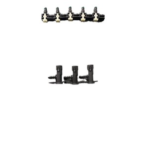 Connecteur rapide pour ligne de retour d'injecteur de navire, 2 voies, 3 voies, mini-kit, ajustement universel, pour carburant diesel, en plastique - Product Image 3