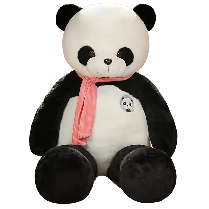 Custom Plush Toy Cute Doll Stuffed Animal Toys Giant Teddy Bear Big Panda Soft Toys Gifts For Kids