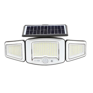 Lampe <span class=keywords><strong>solaire</strong></span> de sécurité pour jardin, étanche IP65, rechargeable par USB, 231 LED, 3 modes, <span class=keywords><strong>détecteur</strong></span> de mouvement PIR, lumière <span class=keywords><strong>solaire</strong></span> murale LED - Product Image 1