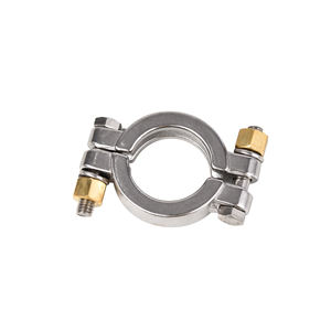 Пищевая нержавеющая сталь SS304 санитарно-тройной зажим фитинги TC одноконтактный зажим Сверхмощный зажим - Product Image 5