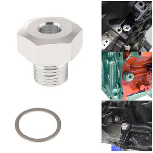Adaptador de Sensor de Presión de Aceite de Acero Inoxidable 304, M14*1.5 Hembra a 1/4" NPT Macho, Compatible con Todos los Motores de la Serie GM LS - Product Image 6
