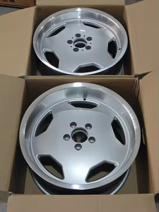Yxq hiệu suất cao 17/18 inch So Le 5 112 Hợp Kim Bánh xe vành 66.6 bạc Gia Công môi 9J Chiều rộng mới cho Mercedes Benz Amg - Product Image 4