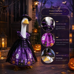 <span class=keywords><strong>Disfraz</strong></span> <span class=keywords><strong>de</strong></span> Ganso <span class=keywords><strong>de</strong></span> Halloween <span class=keywords><strong>para</strong></span> Ganso <span class=keywords><strong>de</strong></span> Jardín <span class=keywords><strong>de</strong></span> 23 Pulgadas, Trajes <span class=keywords><strong>de</strong></span> Mago y <span class=keywords><strong>Bruja</strong></span> con Sombrero y Capa, Decoración <span class=keywords><strong>de</strong></span> Jardín <span class=keywords><strong>de</strong></span> Calabaza Fantasma - Product Image 6