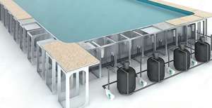 <span class=keywords><strong>Kit</strong></span> <span class=keywords><strong>piscine</strong></span> murale extérieure avec cadre en acier inoxydable 304 pour équipement de parc aquatique pour enfants par le fabricant - Product Image 5