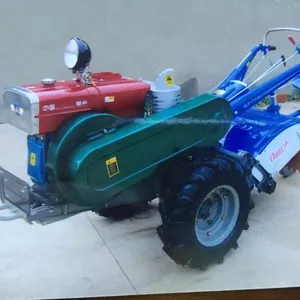 Electric starter agricultural farmland 15hp/18hp walking tractor for Africa Market