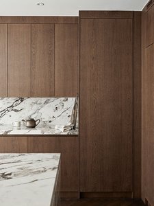 Thanh lịch màu nâu sẫm sồi tủ bếp với đá Countertop - Product Image 6