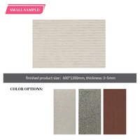 Feuilles de pierre flexibles ultra-minces MCM Eco-Composite pour une rénovation intérieure et extérieure durable