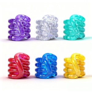 Jouet sensoriel anti-stress transparent et écologique pour enfants de 5 à 7 ans, adultes et personnes atteintes de TDAH - Product Image 6