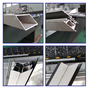 Mesin Gergaji Potong Aluminium Double Mitre untuk Pembuatan Pintu di Pabrik, Gergaji Potong PVC & Aluminium - Product Image 6