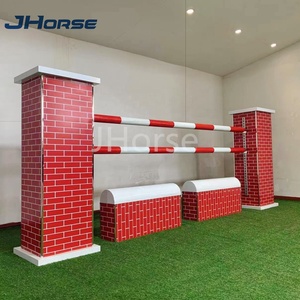 Spectacle hippique professionnel saute l'équipement d'<span class=keywords><strong>obstacle</strong></span> avec des poteaux de <span class=keywords><strong>cheval</strong></span> en bois - Product Image 2