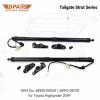 Motor de puerta trasera eléctrica 68920-0E050 68910-0E070 para Toyota Highlander 2019- Amortiguador de portón trasero eléctrico