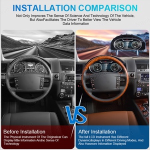 NaviHua 12.3" LCD Dashboard <b>for</b> VW Touareg 2003 2010 <b>Car</b> <b>Digital</b> Cluster Auto <b>Speedometer</b> Virtual Cockpit Monitor New Upgrade - Product Image 5