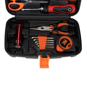 Ensemble d'outils à main multifonctionnels pour la maison, 17 pièces, kit de réparation domestique avec boîte de rangement portable pour l'entretien quotidien et les travaux de bricolage - Product Image 5