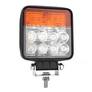 Suv voiture <span class=keywords><strong>Flash</strong></span> étanche 12V 24V <span class=keywords><strong>DC</strong></span> 24W LED chariot élévateur lumière de travail faisceau d'inondation camion phare travail lumière tracteur brouillard projecteur - Product Image 1