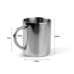 Topjlh Sublimation <span class=keywords><strong>en</strong></span> <span class=keywords><strong>gros</strong></span>, <span class=keywords><strong>tasse</strong></span> de camping <span class=keywords><strong>en</strong></span> acier inoxydable de 300 ml pour sublimation, logo personnalisé, <span class=keywords><strong>tasse</strong></span> thermique de qualité alimentaire 304 - Product Image 4