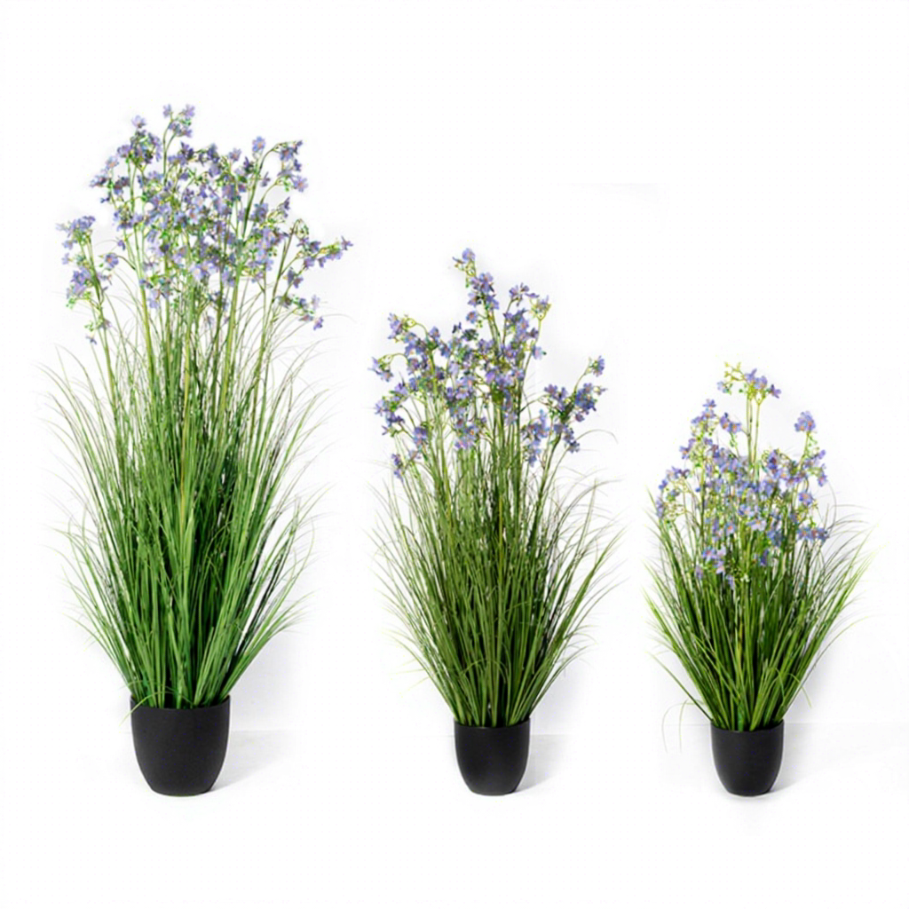 Vaso di fiori profumati in vaso - viola